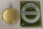 NEW HTF 1 DISC SLATKIN SCENT PORTABLE FRAGRANCE APPLE   CRUMBLE REFILL ONLY