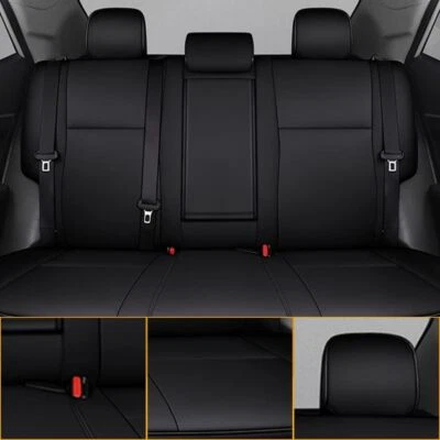 Car Seat Covers Set 5-Seats Leather Waterproof Fits For Toyota 4Runner 2014-2022 - Image 1 of 4