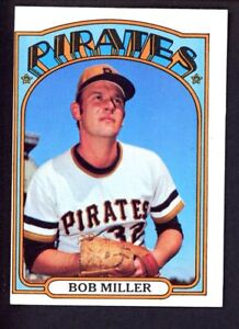 1972 Topps #414 Bob Miller - Pittsburgh Pirates - ID038