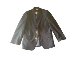 Nautica Blue Boys Sport Coat Blazer 2 Button Single Breasted Size 10 Regular - Picture 1 of 6