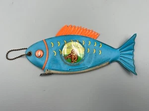 Vintage Vilas Park Zoo Fish Coin Purse, Madison, WI - Picture 1 of 4