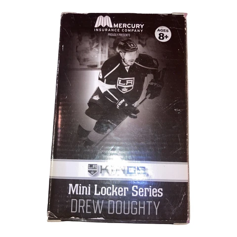 ACTION FIGURE Drew Doughty Los Angeles Kings NHL Hockey Mini Locker New Cover