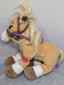 Build A Bear Horses & Hearts Palomino Horse 18" Plush Stuffed Excellent Cond. - Picture 1 of 7