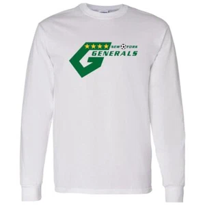 New York Generals Long Sleeve Shirt Classic | NASL Soccer Team - Picture 1 of 7