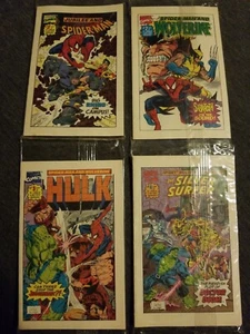 Mini cómics de Drakes Cakes 1993 Marvel Comics Spider-Man sellado serie de 4 - Imagen 1 de 5