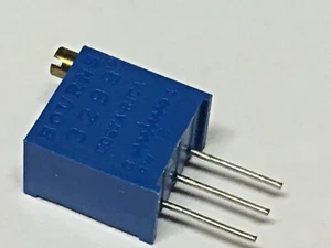 10 piezas 20 ohmios trimpot 3299W-1-200 Bourns Inc Resistencia Cermet Recortadora  - Imagen 1 de 5