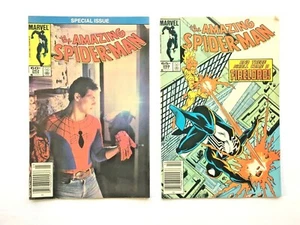 Amazing Spider-Man #262 & #269 Identity Revealed Firelord 1985 newsstand edition - Bild 1 von 10