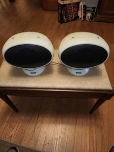 2 Vintage Panasonic CJ-18SEU Heimlautsprecher - Space Age Retro Lautsprecher - funktionstüchtig - Bild 1 von 18