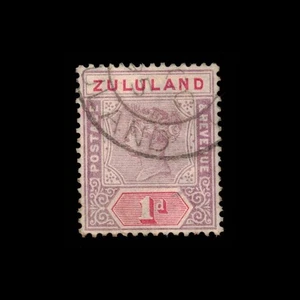 Zululand, Scott 16, británico sobreimpreso, 1894-1896, usado, 111222 - Imagen 1 de 2