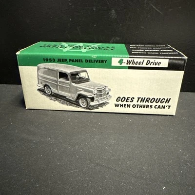 1/25 Scale SpecCast Liberty 1953 Jeep Panel Delivery US Mail Bank New In Box - Image 1 of 4