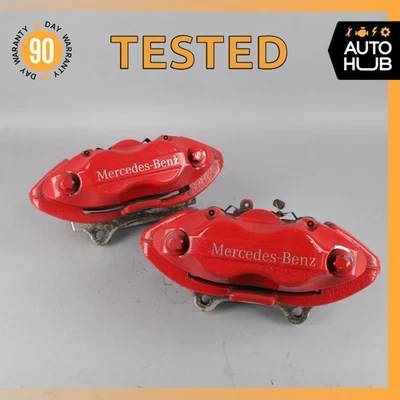 Juego de pinzas de freno delanteras izquierda y derecha mercedes w221 s550 sl550 oem Foto 1 de 4