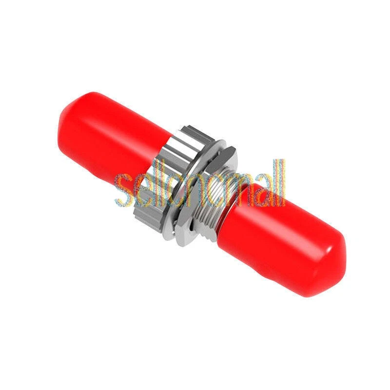 100x ST-ST /PC Coupler Single mode Simplex Fiber Optic Adapter Connector - Image 1 of 1