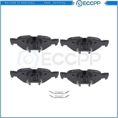 Rear Ceramic Brake Pads Set For 2008 2009 2010 2011 2012 2013 BMW 128i Low Dust - Image 1 of 4