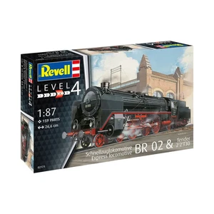 Schnellzuglokomotive BR02 & Tender 2'2' T30, Revell Modellbausatz - Bild 1 von 5