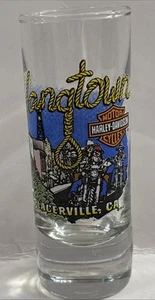 Harley Davidson Placerville Hangtown 4" Vetro Colpo Alto - Foto 1 di 7