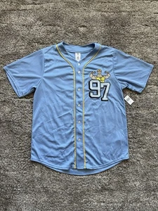 Disney Store Hercules #97 besticktes Baseball Trikot Erwachsene Größe Medium - Bild 1 von 12