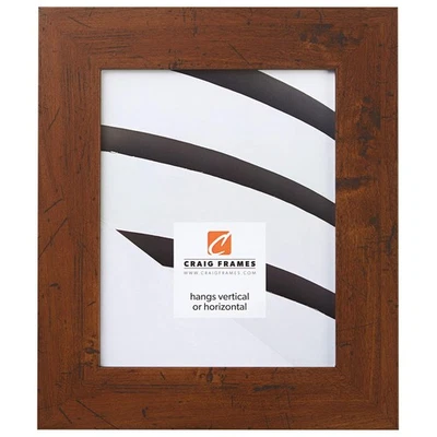 Craig Frames FM74DKW 8 by 10-Inch Picture Frame, Smooth Finish, 2-Inch Wide, Dar - Image 1 of 4