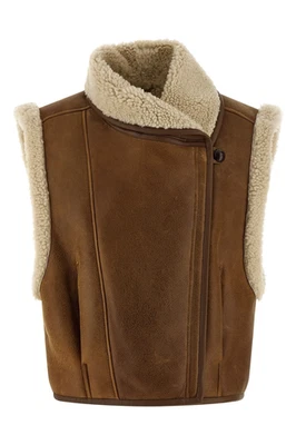 ISABEL MARANT Alime Brown Vest New & Authentic - Image 1 of 2
