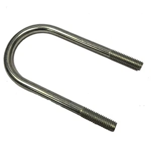 Heavy Duty Round U-Bolt Elect E-Z-GO Medalist, TXT,  Marathon 1991-Up Golf Cart - Picture 1 of 3