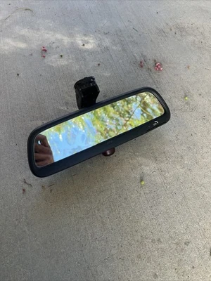 2000-2006 BMW E46 323Ci 325Ci 325Xi 330Ci 330Xi M3 REAR VIEW MIRROR SOS DIMMING - Image 1 of 4
