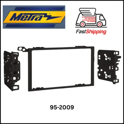 Kit de instalación de radio doble DIN METRA 95-2009 para vehículo GM 1999-2011 Foto 1 de 4