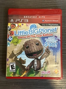 LittleBigPlanet Greatest Hits (Sony PlayStation 3, 2009) PS3 CIB Free Shipping - Picture 1 of 7