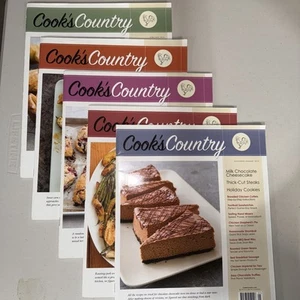 Cook's Country Magazine 2015 Lot Of 5 - Picture 1 of 1