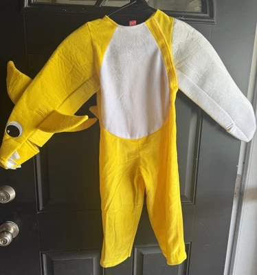 Disfraz de Tiburón Bebé Sonido Chip Amarillo Niño Pequeño Halloween Talla 2t XS Rosa Fong Foto 1 de 4