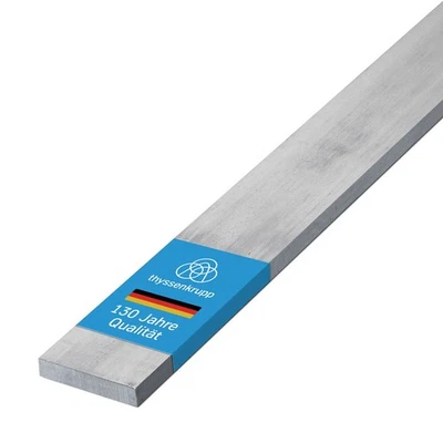 THYSSENKRUPP Flachstahl Edelstahl Flacheisen Flachprofil Flachmaterial V2A Flach gezogen