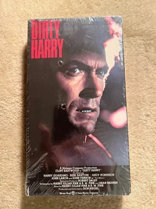 Dirty Harry - VHS - 1990 - Sealed - Picture 1 of 2