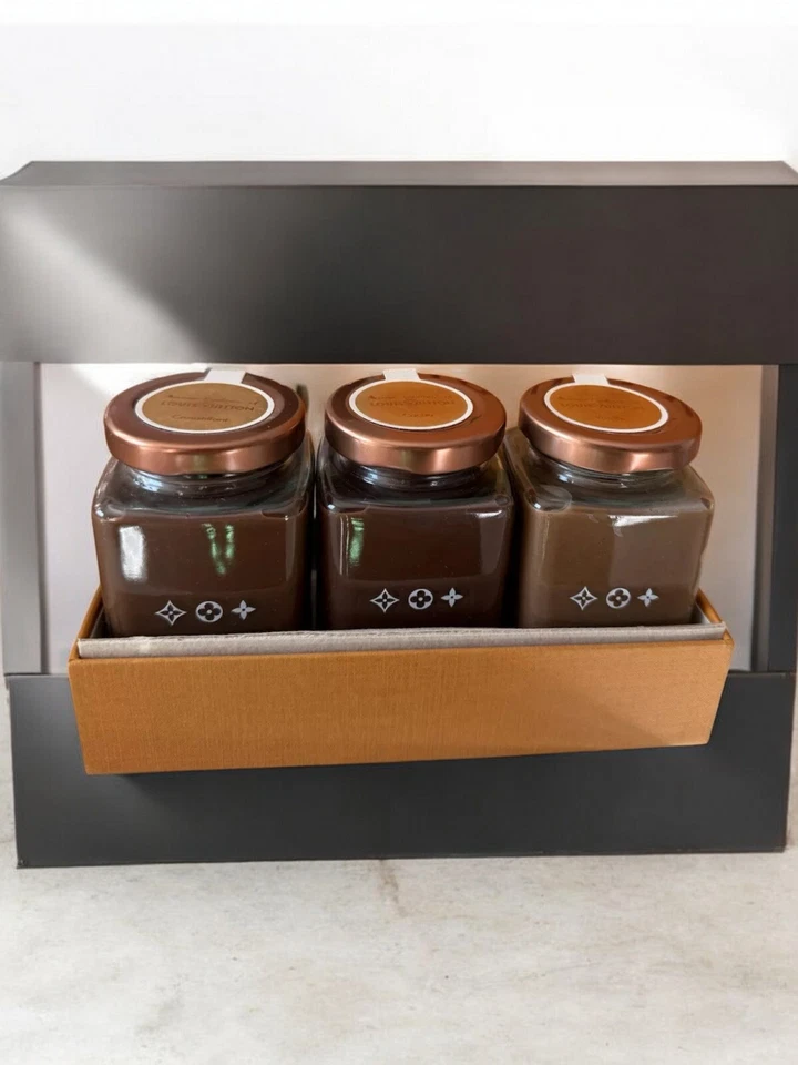 Louis Vuitton Le Chocolat Maxime Frédéric 3ct Assorted Spreads RARE - Image 1 of 1
