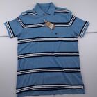 G.H.Bass & Co. Polo T-Shirt Men's Size S Chest 40" Blue Striped Cotton