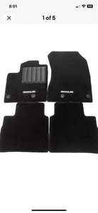 New 2021-2025 OEM Nissan Rogue 4 Pcs. Black Carpet Floor Mats Set # T99E2-6RR0B - Foto 1 di 5