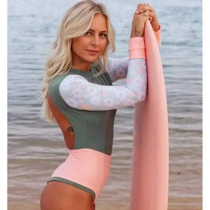 Striped Long Sleeves Swimwear - Beach & Bikinis - Picture 1 of 116