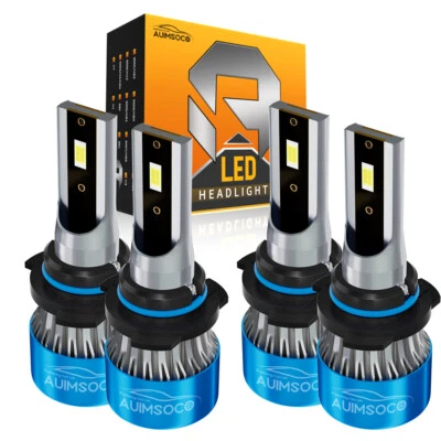 Bombilla de faro LED haz alto bajo 6000K súper blanca para Lexus GS300 1993-2006 Foto 1 de 4