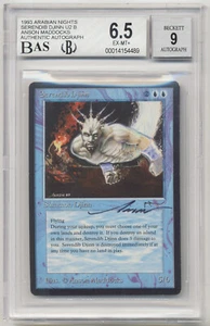 Graded Signed Serendib Djinn BGS Arabian Nights Artist Anson Maddocks MTG Magic! - Picture 1 of 2
