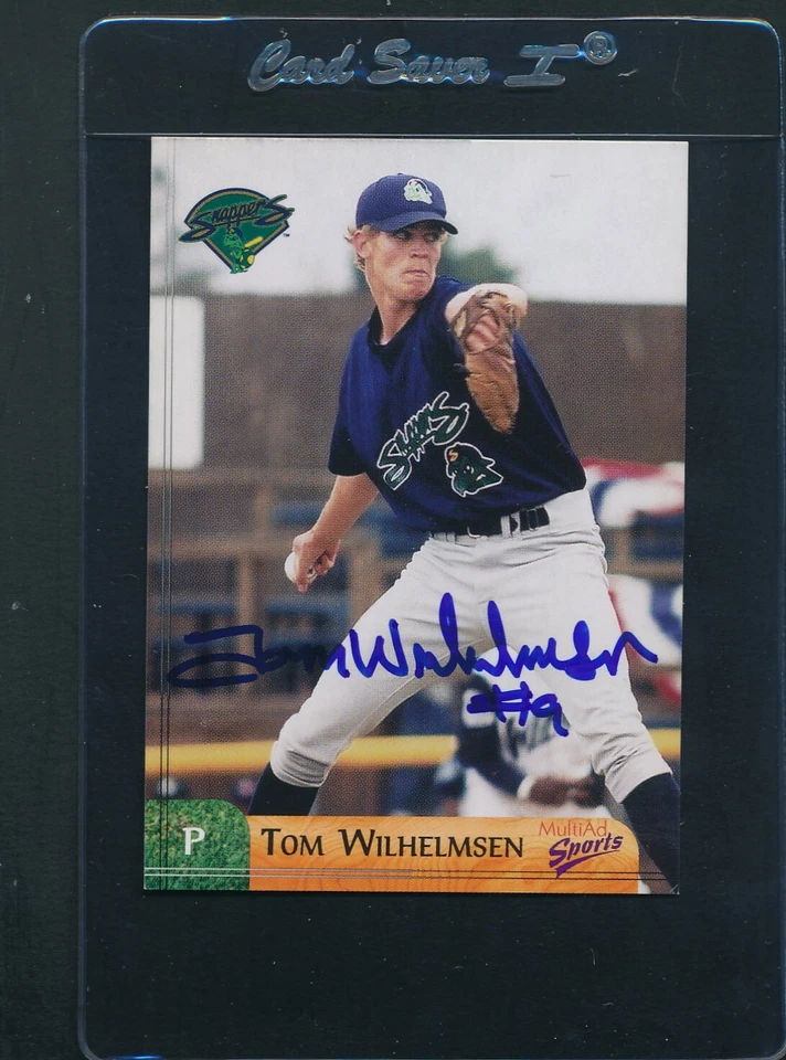 2003 Multi Ad Sports #9 Tom Wilhelmsen Snappers Signed Auto *C6387 - Image 1 of 1