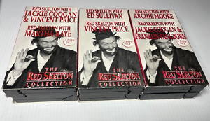 Red Skelton Collection Lot of 3 -- 6 VHS Tapes Great Condition Vincent Price +++