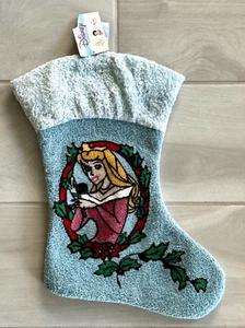 VINTAGE SELTEN RARITÄT DISNEY SANTA'S BEST SLEEP BEAUTY AURORA WEIHNACHTSSTRUMPF - Bild 1 von 7