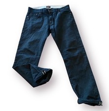 CIVILIANAIRE JAPANESE SELVAGE DENIM black JEANS SUP SLIM 33 men