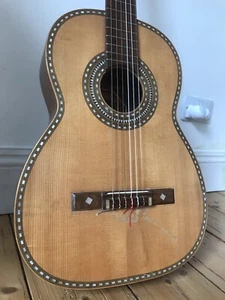 Very Rare 1920s Telesforo Julve Classical Guitar Salvador Ibanez Stunning - Picture 1 of 24