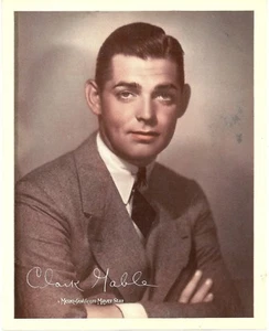 YOUNG CLARK GABLE 8 x 10 THEATER PHOTO Movie Star MGM- Metro Goldwyn Meyer STAR! - Picture 1 of 2