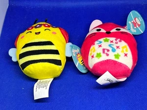 Fifi the Fox & Sunny The Bee McDonalds Original Squishmallows Plush 2023 New - Picture 1 of 14