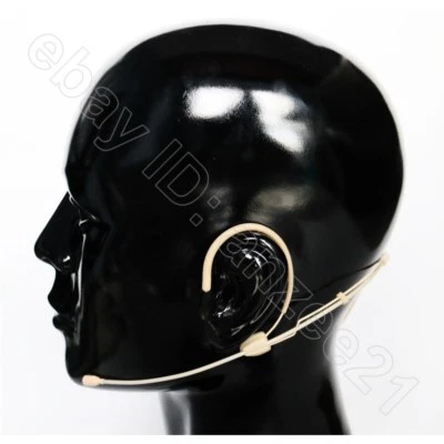 Beige Condenser Wireless Microphone for Shure AKG Audio-Technica Omnidirectional - Image 1 of 4