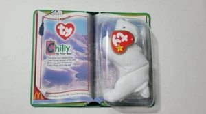Retired Rare Ty Beanie Baby Chilly the Polar Bear McDonald's 2000 - Picture 1 of 2