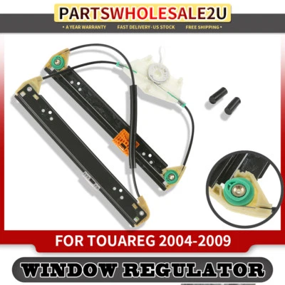 Rear Left Power Window Regulator w/o Motor for Volkswagen Touareg 2004 2005-2009 - Image 1 of 4