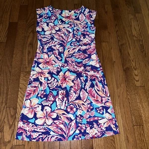New Without Tag ~ Aryeh Tropical Print Cap Sleeve Dress ~ Small - Picture 1 of 4