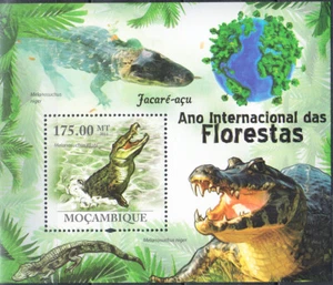 W MOZAMBIQUE 2203 INTERNATIONAL FORESTS YEAR REPTILES - Picture 1 of 1