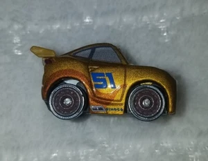 DISNEY PIXAR CARS MINI RACERS ROAD TRIP CRUZ RAMIREZ 2016 #51 Gold - Picture 1 of 7