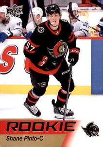 2021-22 ponte superiore NHL Star Rookies #11 Shane Pinto - Foto 1 di 2